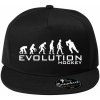 Evolúcia Hockey - hráč - Šiltovka RAP - Univerzálna veľkosť ( Čierna )