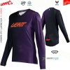 Leatt MTB 4.0 Gravity Womens jersey purple, fialová, M