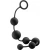 Blush Anal Adventures Platinum Silicone Anal Beads Large Black