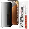 Techsuit – 111D Privacy Full Glue ochranné sklo na displej s ochranou súkromia pre Xiaomi Redmi Note 15 Pro 5G – čierne