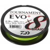 Pletená Šnúra Daiwa Tournament X8 Braid Evo+ Chartreuse 2700m 0,18mm/15,8kg