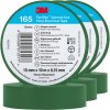 3M Izolačná páska Temflex 165, rozmer 15 mm × 10 m × 0,15 mm, farba zelená, 3 ks