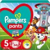 PAMPERS Active Baby Pants Paw Patrol veľkosť 5 (66 ks)