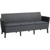 KETER Salemo 3 seater Sofa grafit