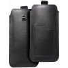 Kryt Royal - Leather Universal Blet Pocket / Black - Size 2Xl+Tall - Samsung Galaxy S21 Ultra / Huawei P Smart 2021 / Xiaomi Redmi 12 / Oppo A98 5G