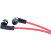 GEMBIRD sluchátka s mikrofonem MHS-EP-OPO pro MP3, plochý kabel, černá MHS-EP-OPO