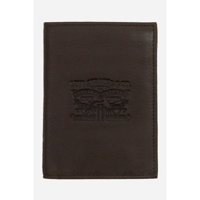 Levi's® Kožená peňaženka LEVI'S® Logo Wallet 77173-0371 Farba: hnedá