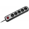 KEMOT Power Distribution Unit, 5 zásuviek s vypínačom, 1,5 m (1,5 mm)
