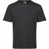 Pánske tričko Regatta Fingal Edition Veľkosť: XL / Farba: čierna/sivá