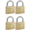 Master Lock Padlock 4 pcs. Set (50mm) 150EURQNOP