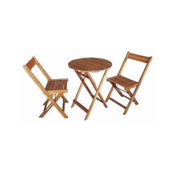 Záhradný bistro set akácia 97796