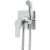 Novaservis Metalia 54 - Bidetová batéria pod omietku, so spŕškou, s telesom, chróm - 54211,0