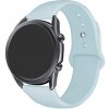 eses Základný silikónový náhradný remienok pre smart hodinky 20 mm Farba: tyrkysovo modrá