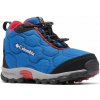 Columbia Childrens Firecamp Mid 2 Wp detská treková obuv modrá biela čierna sivá