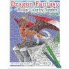 Dragon Fantasy - Mosaic Color by Number -Enchanted Coloring Book for Adults