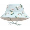 Detský klobúk Lassig Sun Protection Bucket Hat modrá 48-51