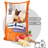 CLUB 4 PAWS Premium Indoor 4 in 1. Pre dospelé mačky žijúce v byte 14 kg