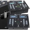 DNA DJ MIX ONE analógový stereo mixpult Bluetooth USB SD crossfader MP3