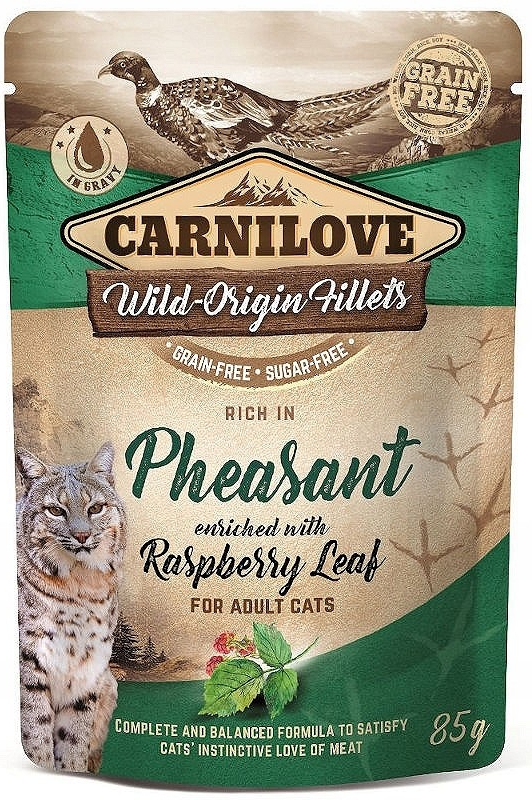 Carnilove Rich in Pheasant Enriched with Raspberry Leaves 24 x 85 g