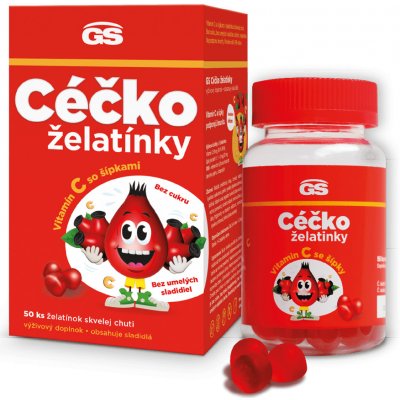 GS CÉČKO želatínky 50 ks