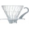 Hario sklenený dripper na kávu V60-01