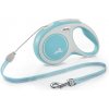 Vodítko Flexi New Comfort S lanko 5 m svetlomodré (do 12 kg)