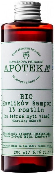 Havlíkova Apotéka Bio Havlíkův šampón 13 rostlin 500 ml