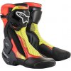 Topánky SMX PLUS V2, ALPINESTARS (čierna / červená fluo / žltá fluo / sivá, veľ. 41)