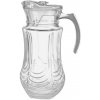 HOME Džbán sklenený 1400 ml 26x11 cm