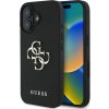 Guess - Hardcase Grained Big 4G Logo Small Classic Logo ochranný obal na iPhone 16 - čierne