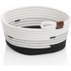 Kela Košík Hedda 25 cm zmes bavlna/polyester bielo-čierna KL-24457