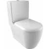 GRANDE WC kombi XL, spodný / zadný odpad, biela