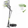 Basketbalová konštrukcia s doskou a flexibilným košom Galaxy portable basketball Exit Toys oceľová prenosná nastaviteľná výška