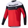 ALPINESTARS dres PRO-DURA čierna/červená/biela 2025 - M