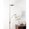 Steinhauer Stojaca LED lampa Zenith bronzovej farby, stmievač - 7860BR