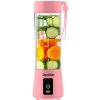 SmoothieJet prenosný USB Smoothie mixér 400 ml verzia- Stronger Farba: Svetloružová