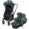 ZOPA Kombinovaný kočík Evoque + Farebný set, podvozok black/black Varianta: JUNGLE