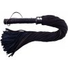 ROUGE Long Suede Flogger Leather Handle Black/Blue