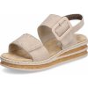 Dámske sandále RIEKER 62950-62 béžová S6 42