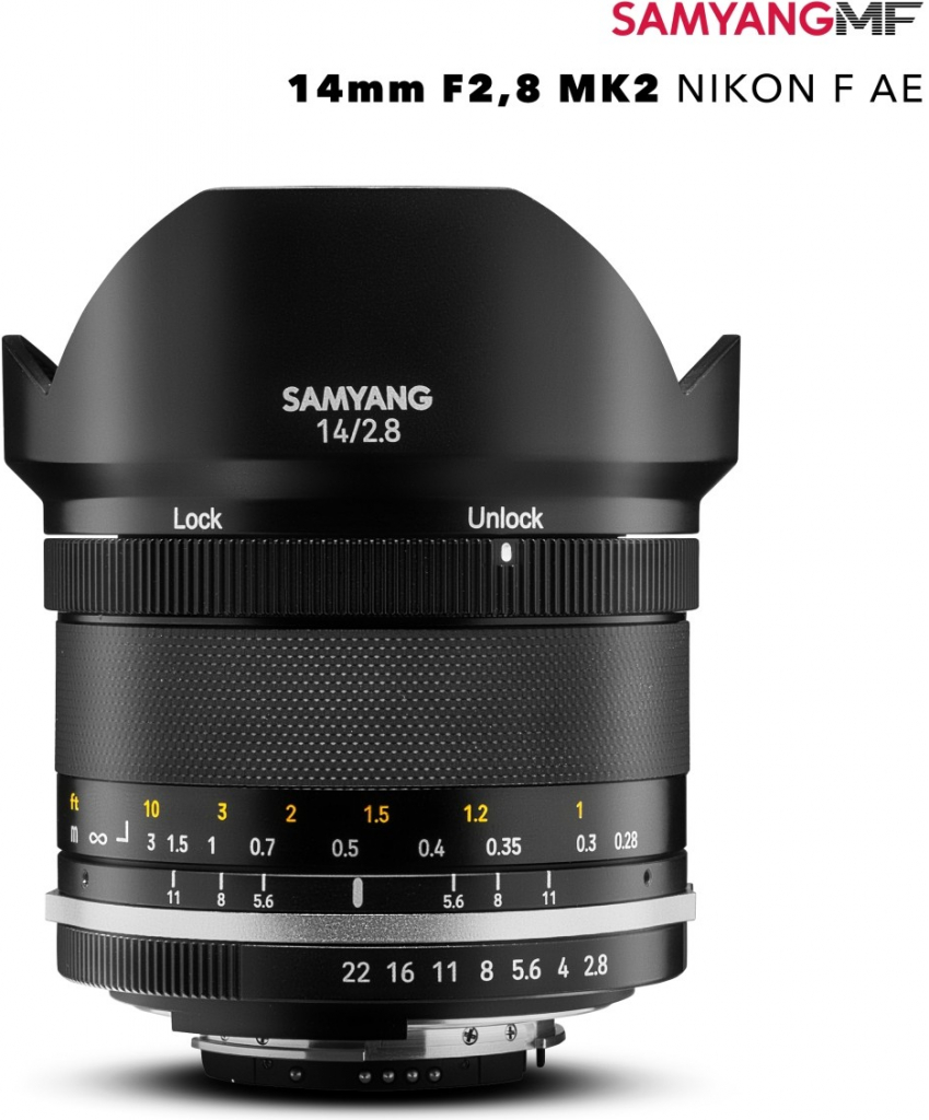 Samyang 14mm f/2.8 MK2 AE Nikon F