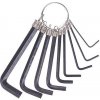 Sada kľúčov Strend Pro HK0041, 9 dielna 1,5-10 mm imbus, Hex, zástrčná
