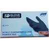 SD Gloves Nitrilové rukavice čierne L 100ks Balenie: 100 ks