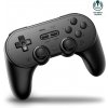 8BitDo Pro 2 Wireless Controller (Hall Effect Joystick) – Black Edition – Nintendo Switch