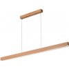 NEDES LED Luster na lanku LED/22W/230V 4000K 120 cm buk/masív WRL0421 + záruka 3 roky zadarmo