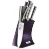Berlingerhaus Royal Purple Metallic Line BH 2671 súprava nožov v stojane nerez 6 ks