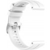 VSETKONAMOBIL 114859 SILICONE Vymeniteľný remienok pre Garmin Forerunner 955 biely