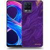 Picasee silikónový čierny obal pre Realme 8 Pro - Purple