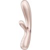 Satisfyer Hot Lover - inteligentný vibrátor (strieborný)