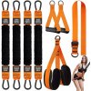 Gumové expandery / posilňovacie gumy na cvičenie zhybov - nastaviteľné, odpor 34-136 kg (75-300 lbs)