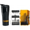 DeWALT - 25-dielna súprava bitov a vrtákov, s termohrnčekom DT70707